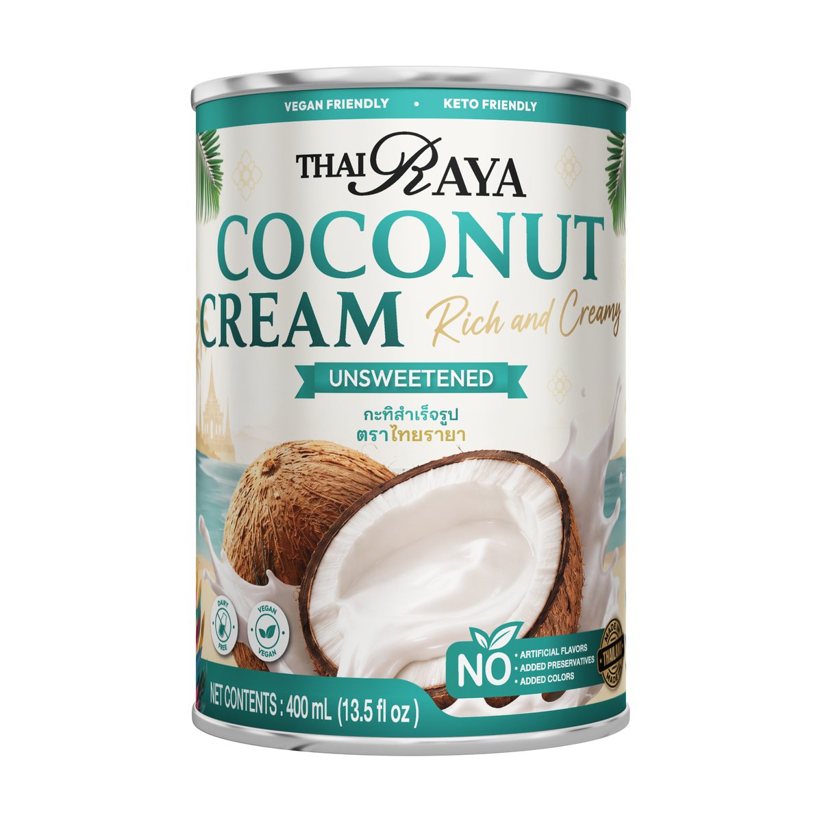 Thairaya Coconut Cream can