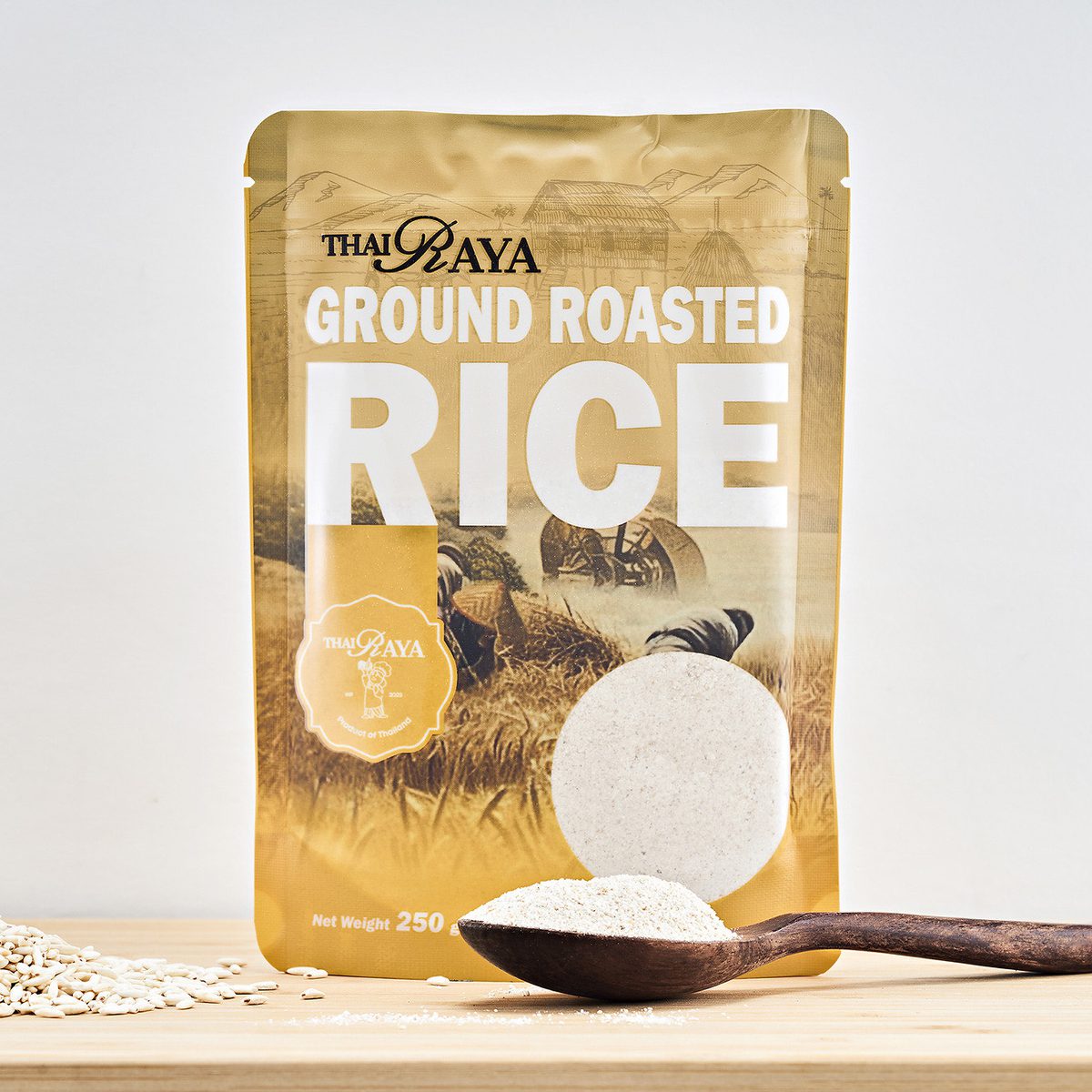 Thairaya Ground Roasted Rice pouch