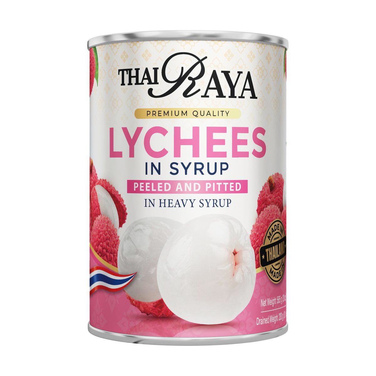 Thairaya Lychees in Syrup can